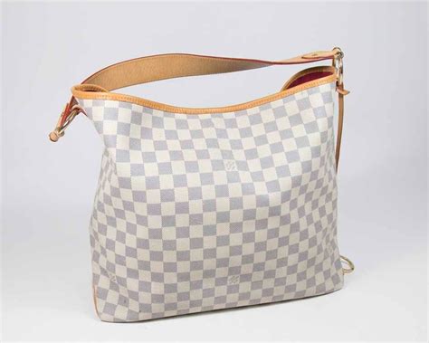 louis vuitton purse blue and white
